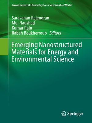 cover image of Emerging Nanostructured Materials for Energy and Environmental Science